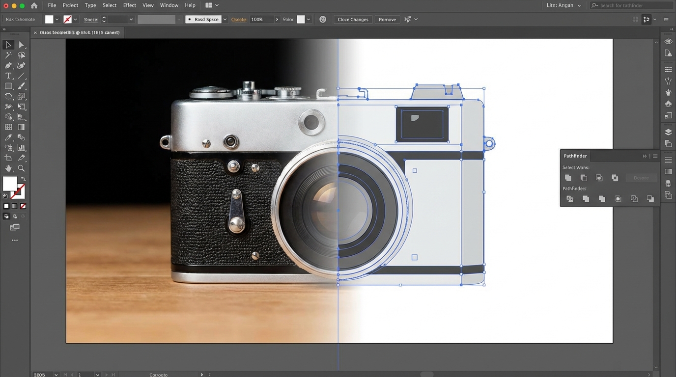 Product image being converted to vector SVG