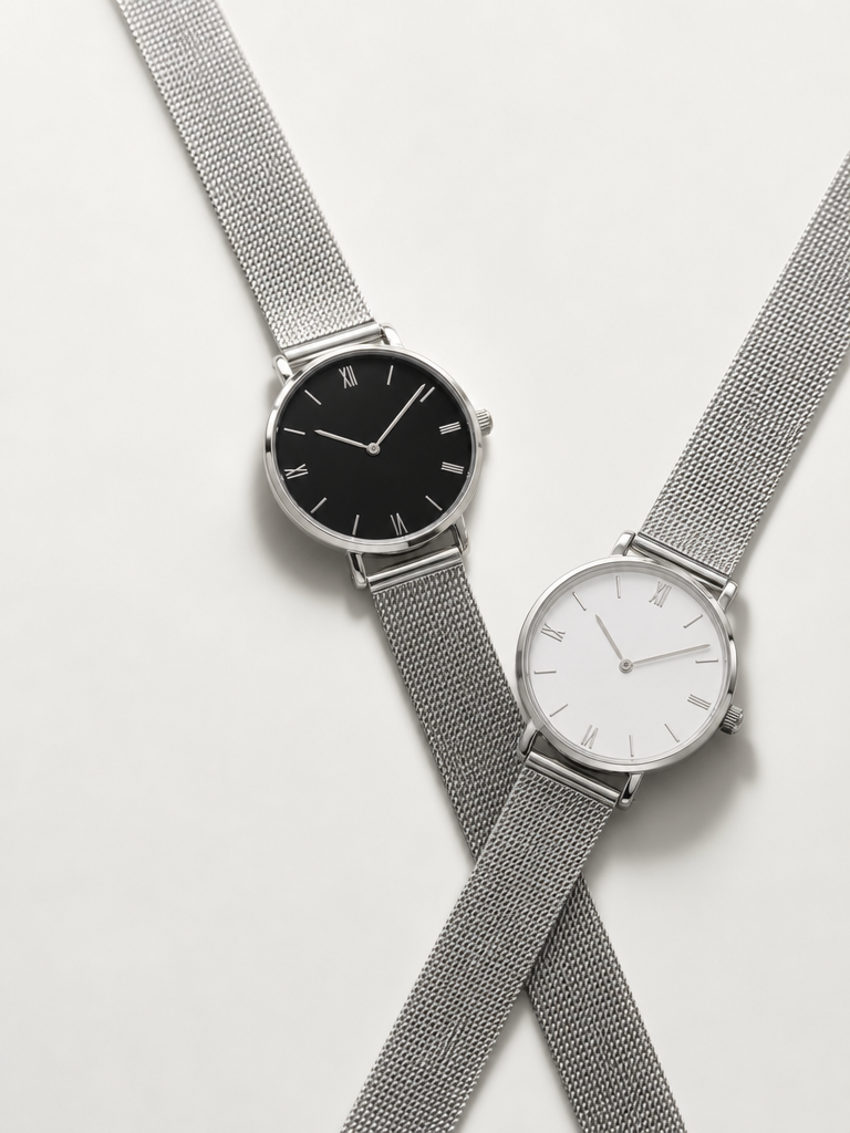 Roman Dial Milanese Watch