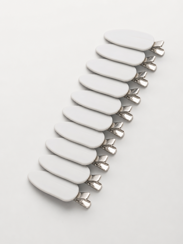 Metal-Clip Hair Pins