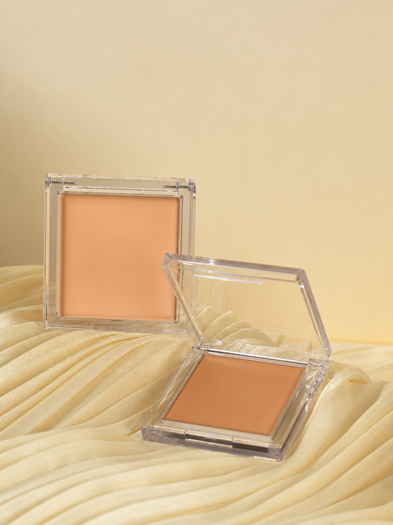 Clear Square Compact Duo