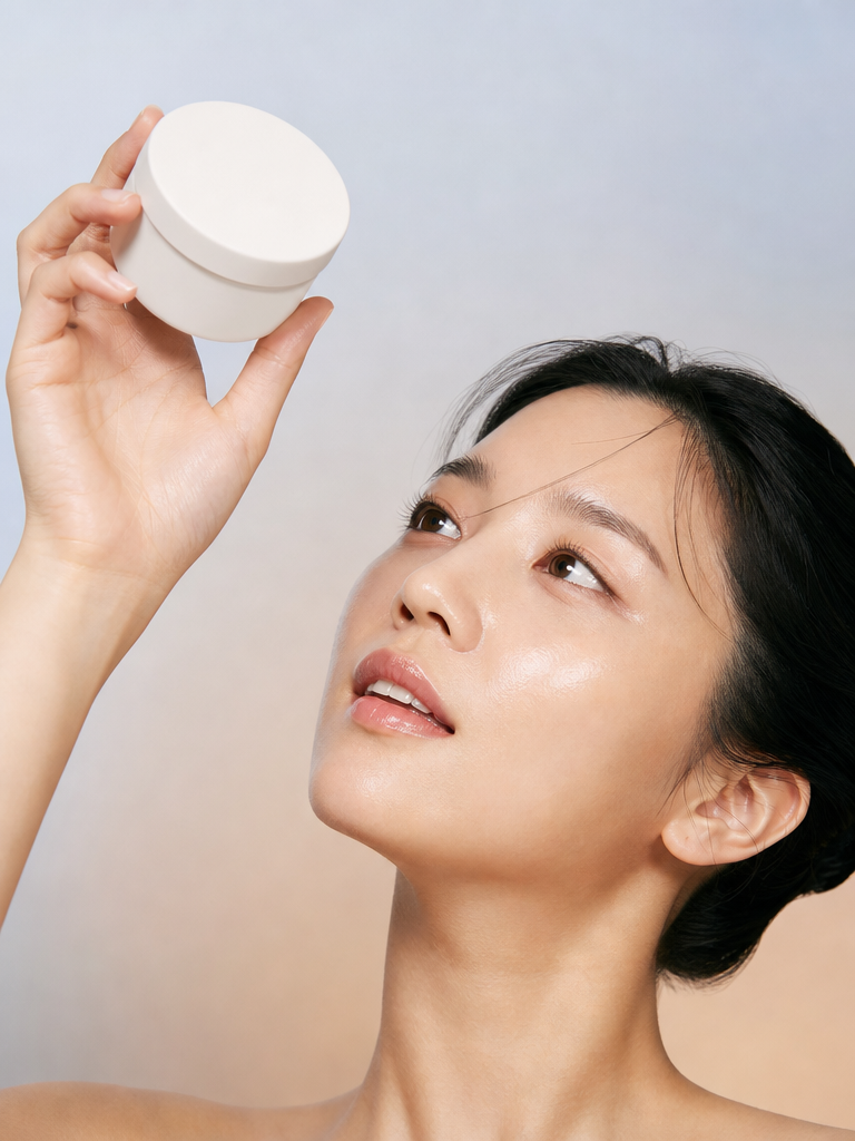 Ivory Cosmetic Jar
