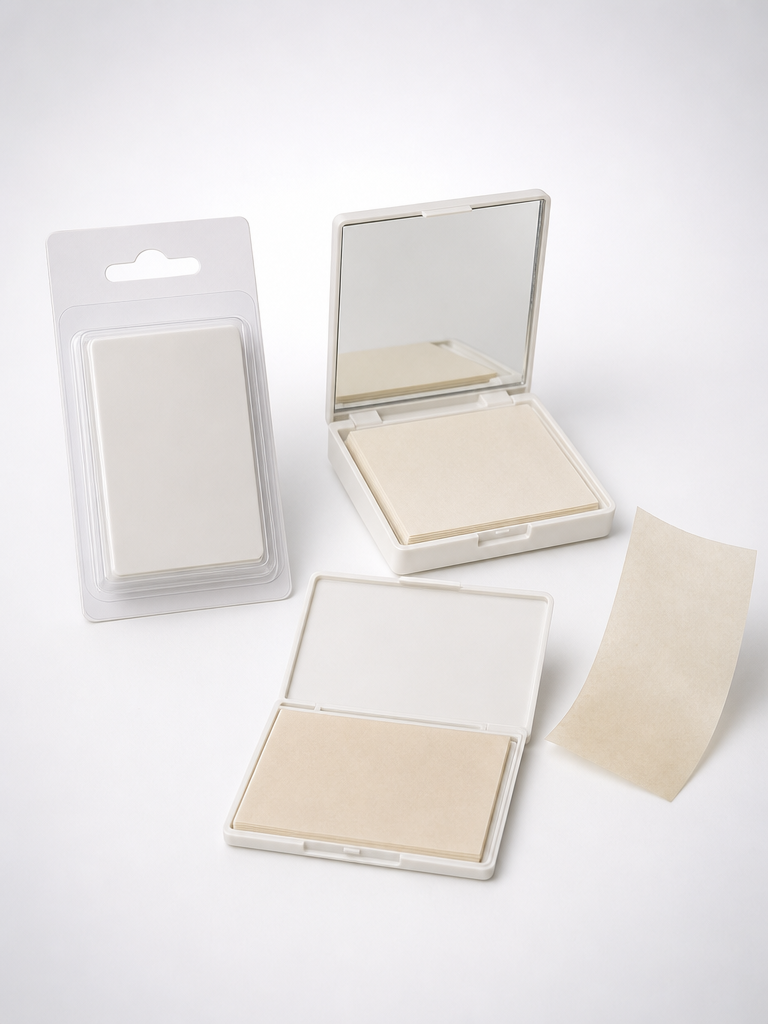 Mirror Case Blotting Paper Set