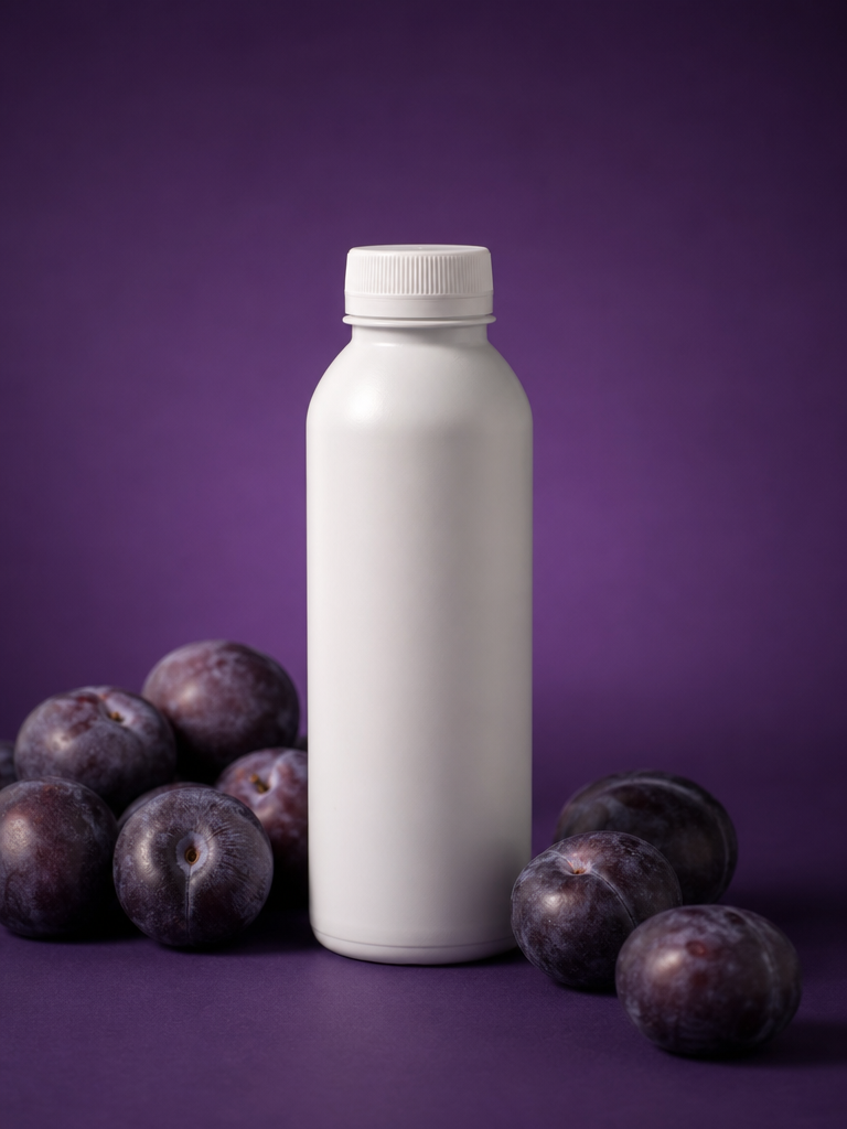 Plum Dairy Drink Bottle