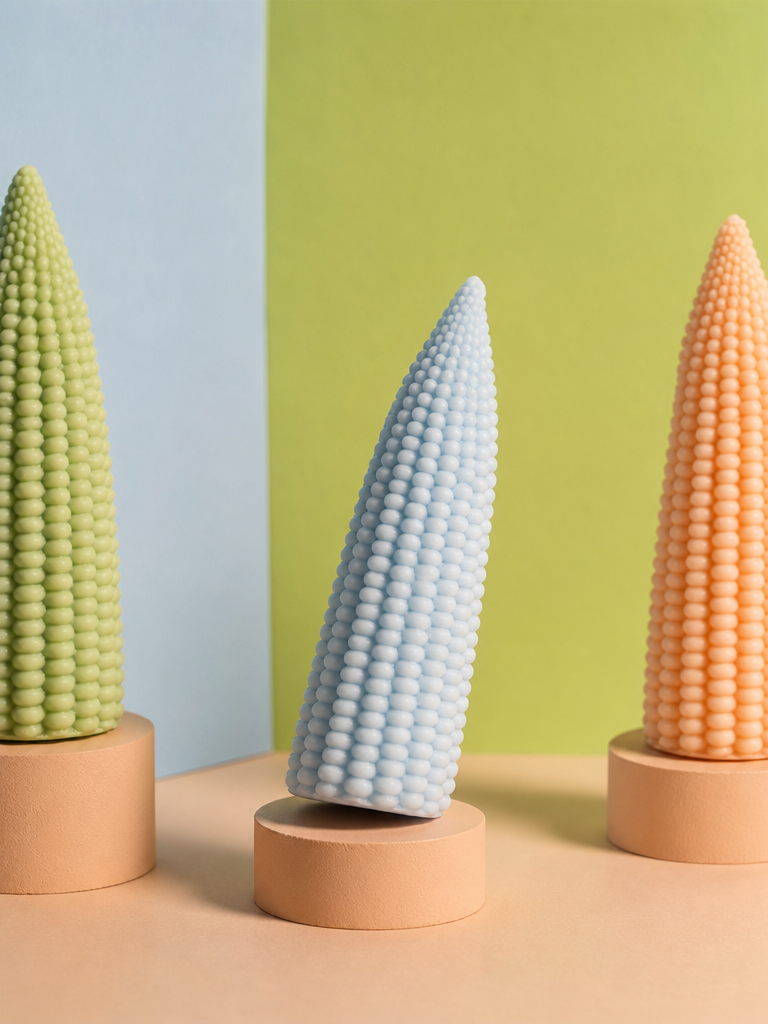 Corn-shaped Candle