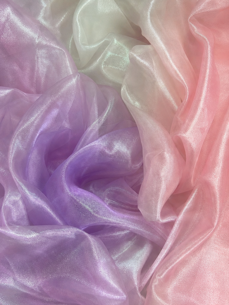 Pastel Sheer Organza Fabric