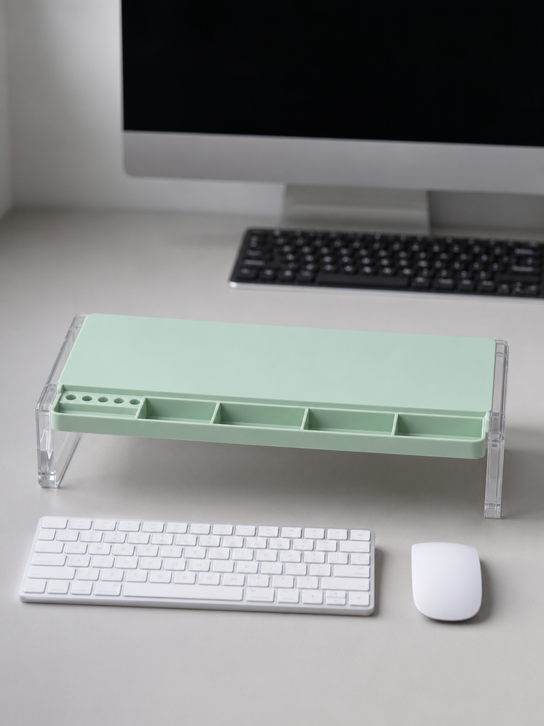 Acrylic Multi-Purpose Monitor Stand