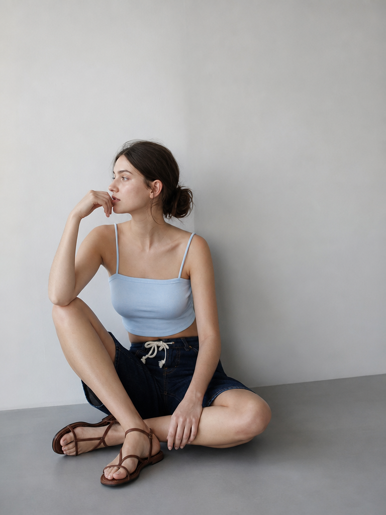 Strappy Flat Sandals