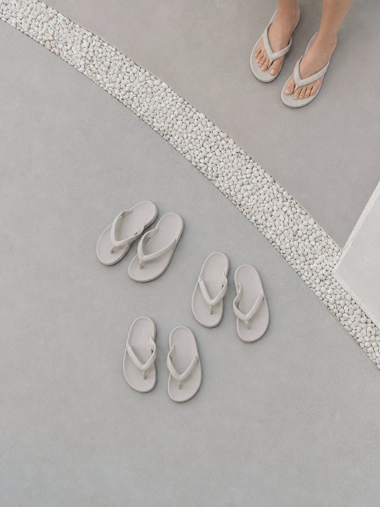 Soft Rubber Flip-Flop Slippers