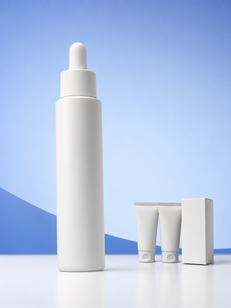 White Blank Skincare Line