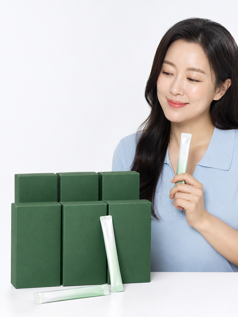 Green Powder Stick Supplement Set