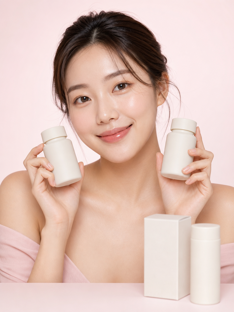 Ivory Supplement Bottles