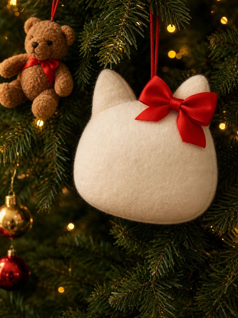 Cat Face Ornament