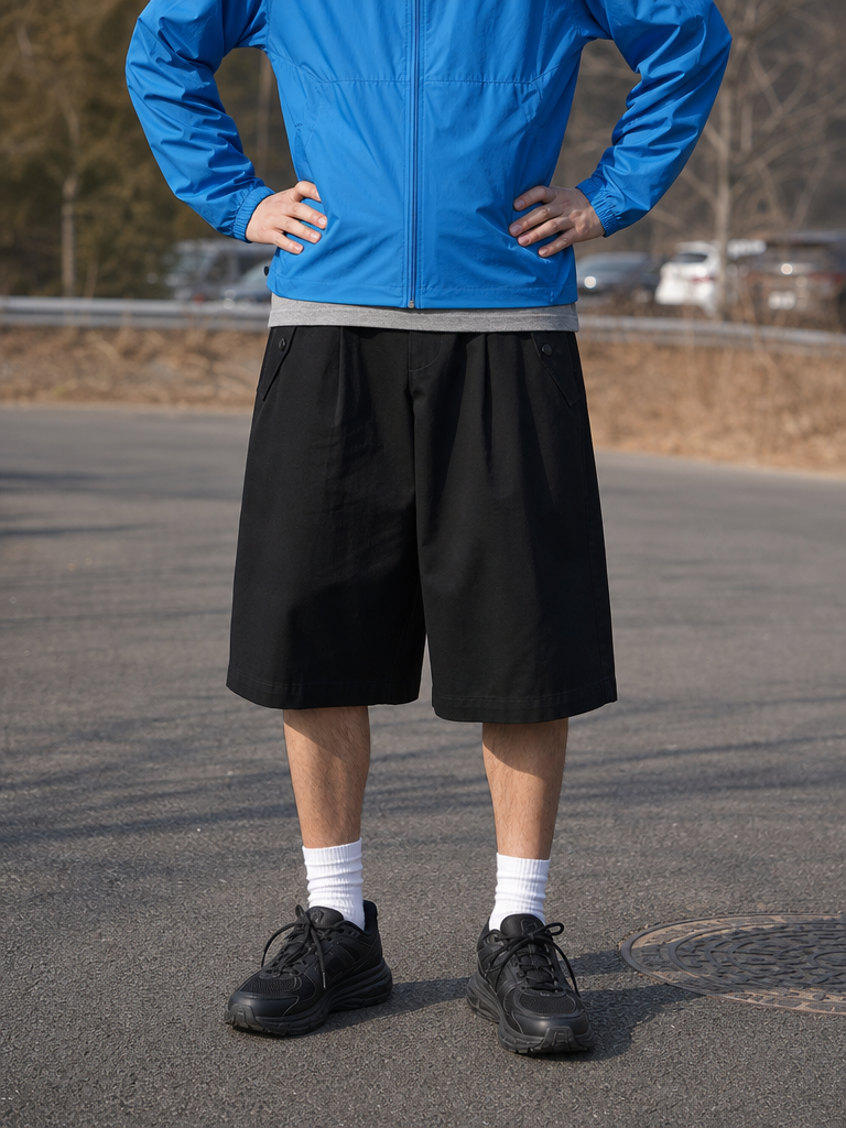 Blue Outdoor Wind Jacket