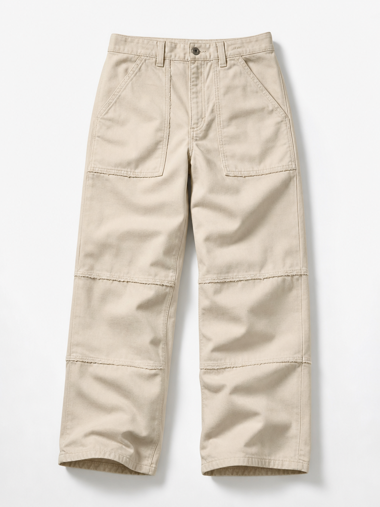 Sand Beige Carpenter Pants