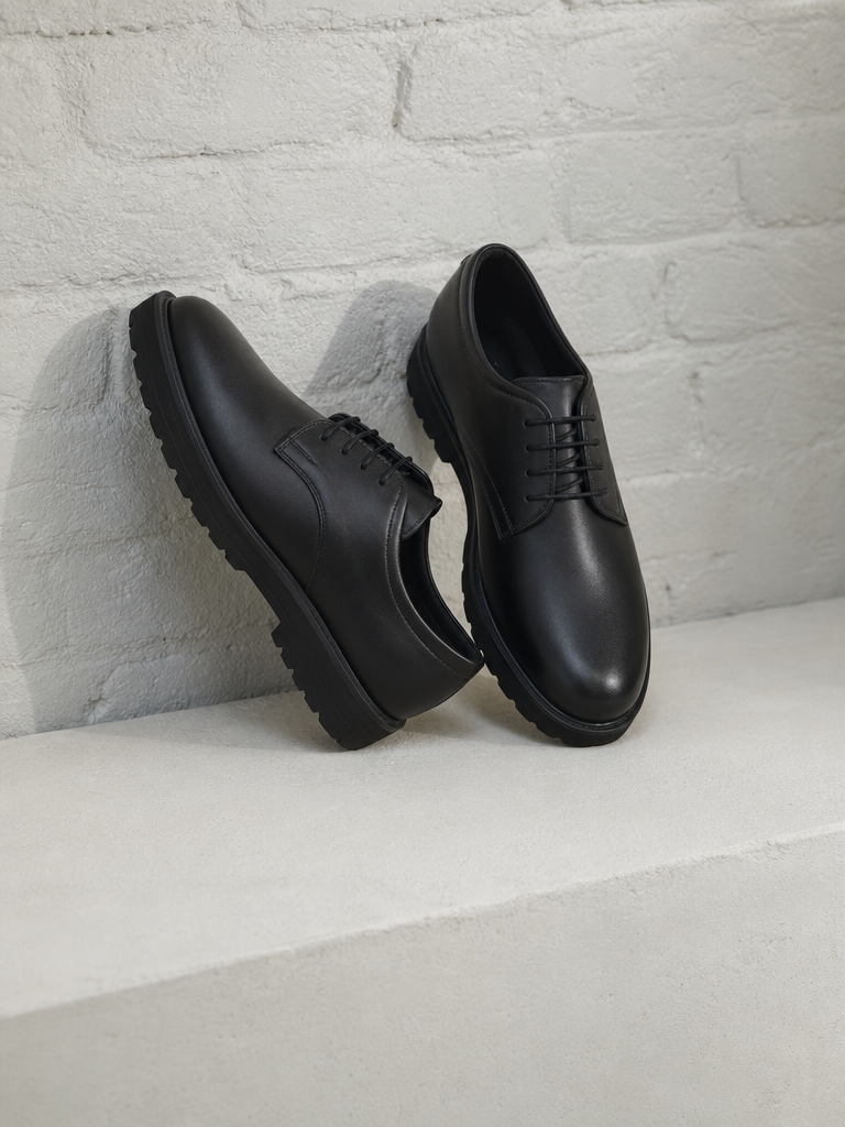 Black Derby Shoes