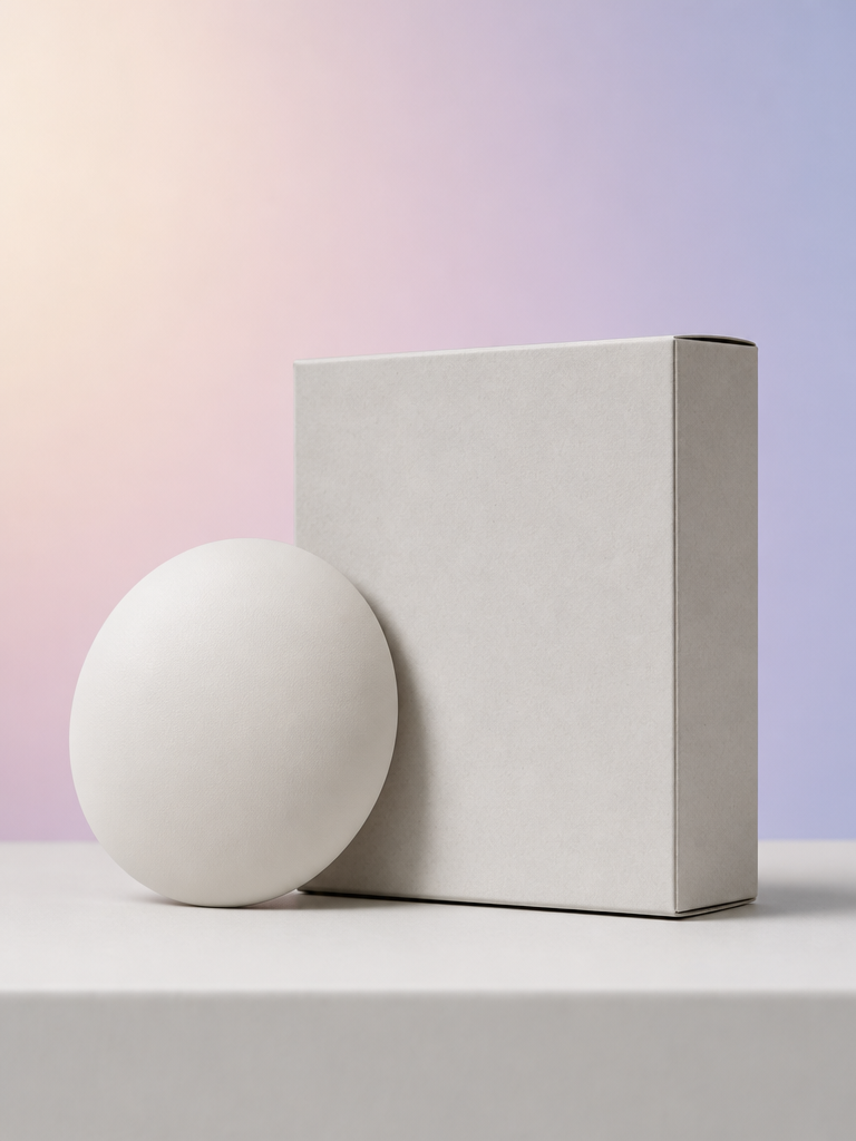 Round White Soap Original Box Set
