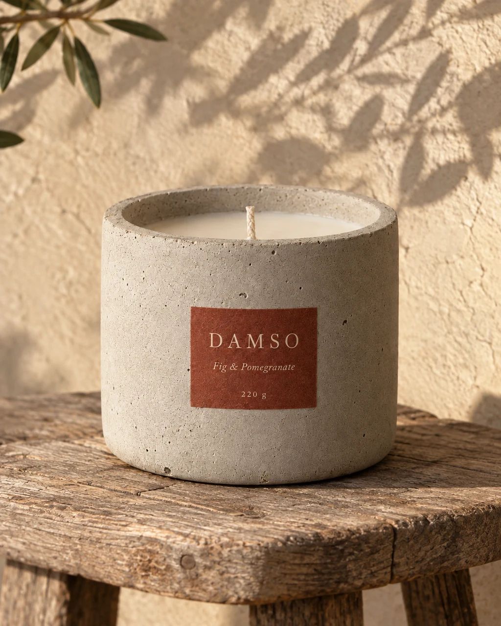 선라이트 내추럴 톤으로 찍은 DAMSO 캔들, 9번째 포스트